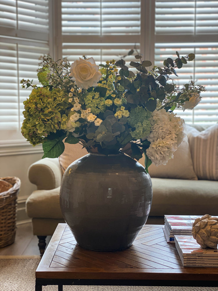 Large Grey Regola Vase