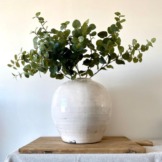 Large Glazed Regola Vase