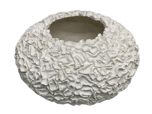 Extra Large Coral Textured Bowl