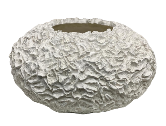 Extra Large Coral Textured Bowl