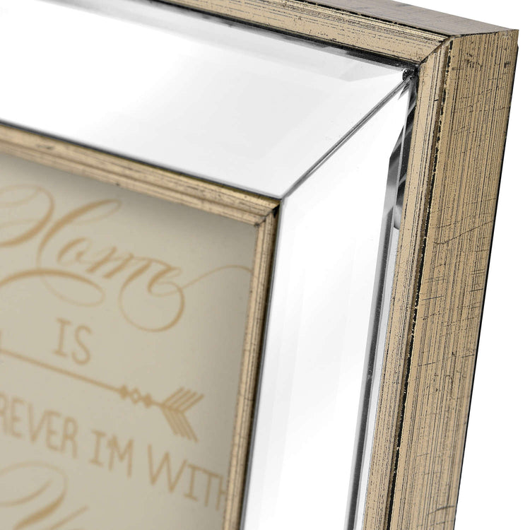 Square Mirror Photo Frame 4x4