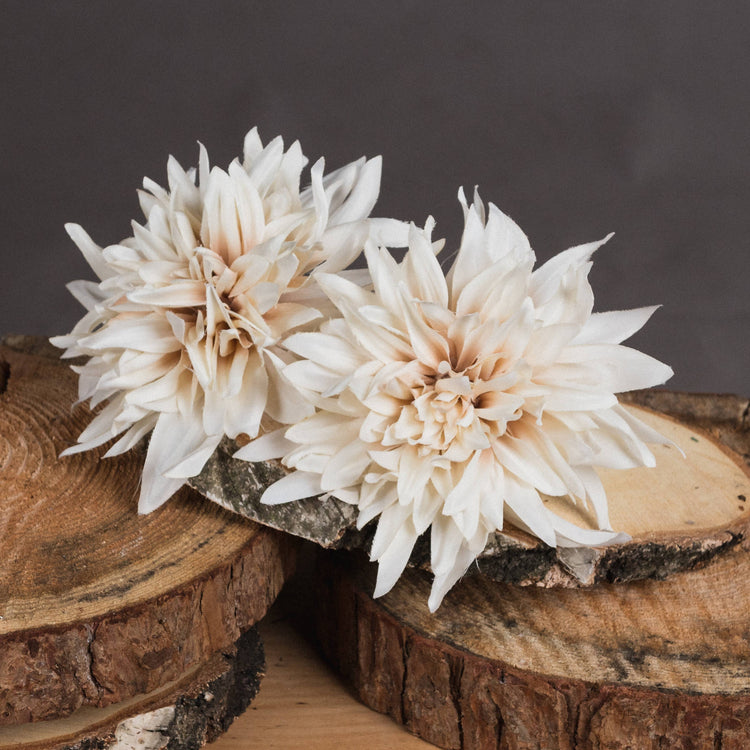 Café Au Lait Faux Dahlia