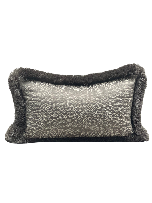 Wilby Mole Small Fringed Cushion