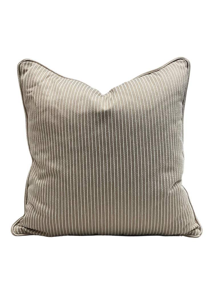 Venice Flax Piped Cushion