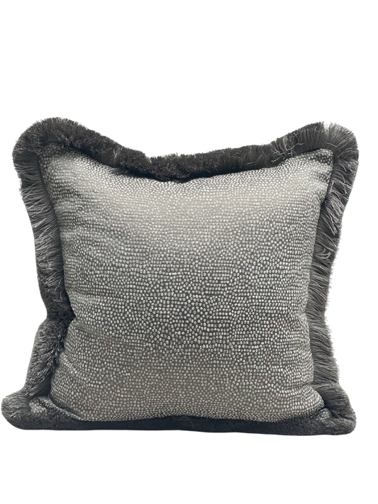 Wilby Mole Deep Fringed Cushion