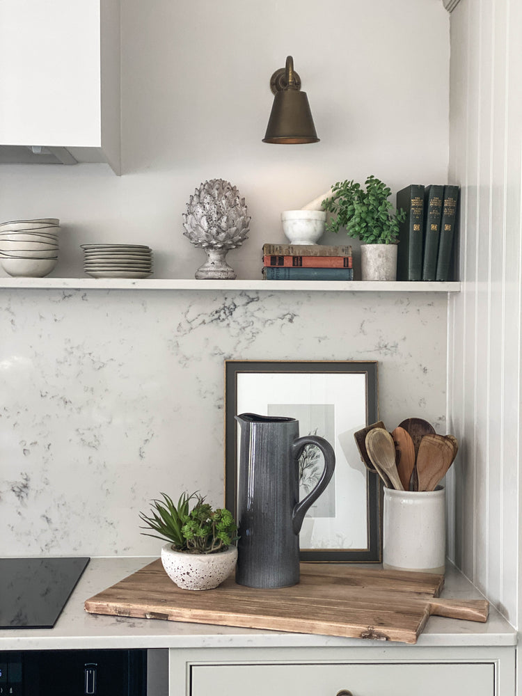 Grey Ceramic Display Jug