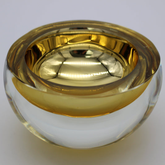 Gold Bulbous Bowl